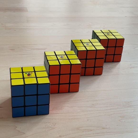 4 Rubik’s Cubes - Picture 2 of 6